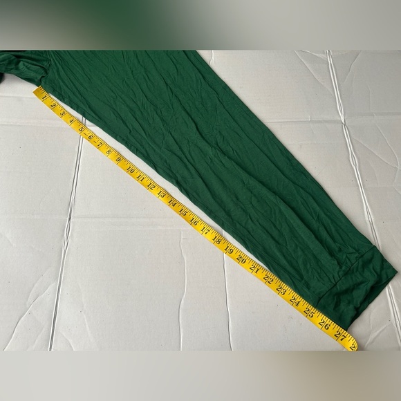 Eberjey Henry TENCEL Modal PJ Bottoms Sleep Jogger Pants Men’s size M Green - Picture 8 of 8